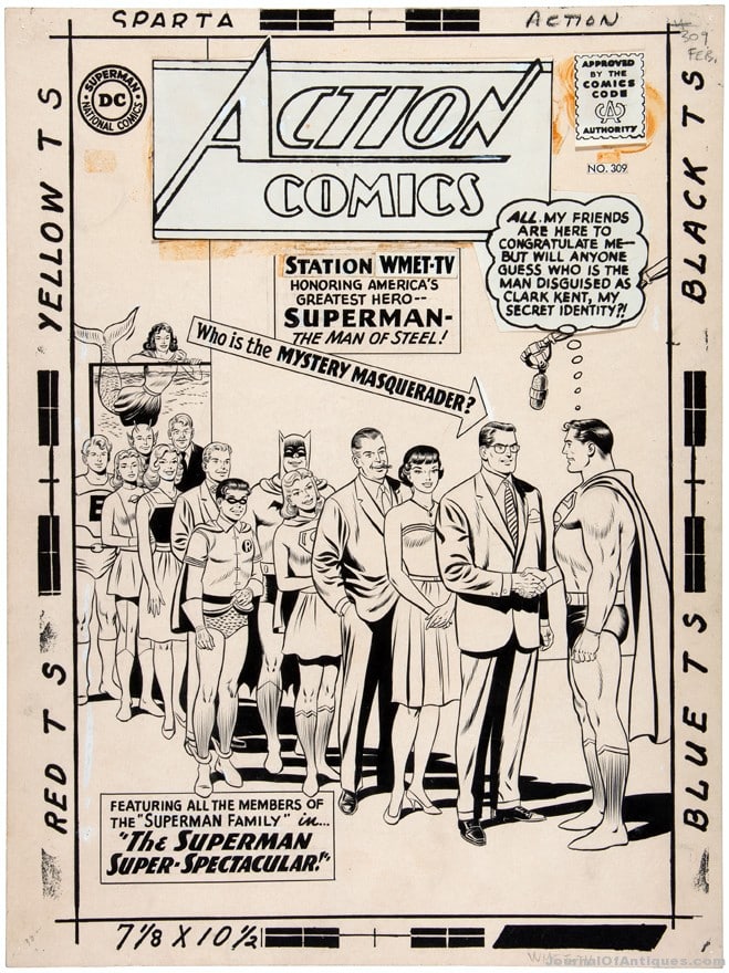 Original Comic Art Commands Continued Attention
