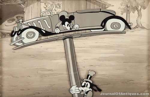 Gavels 'n' Paddles: 1935 Mickey Mouse cel, $98,000+, Heritage Auctions