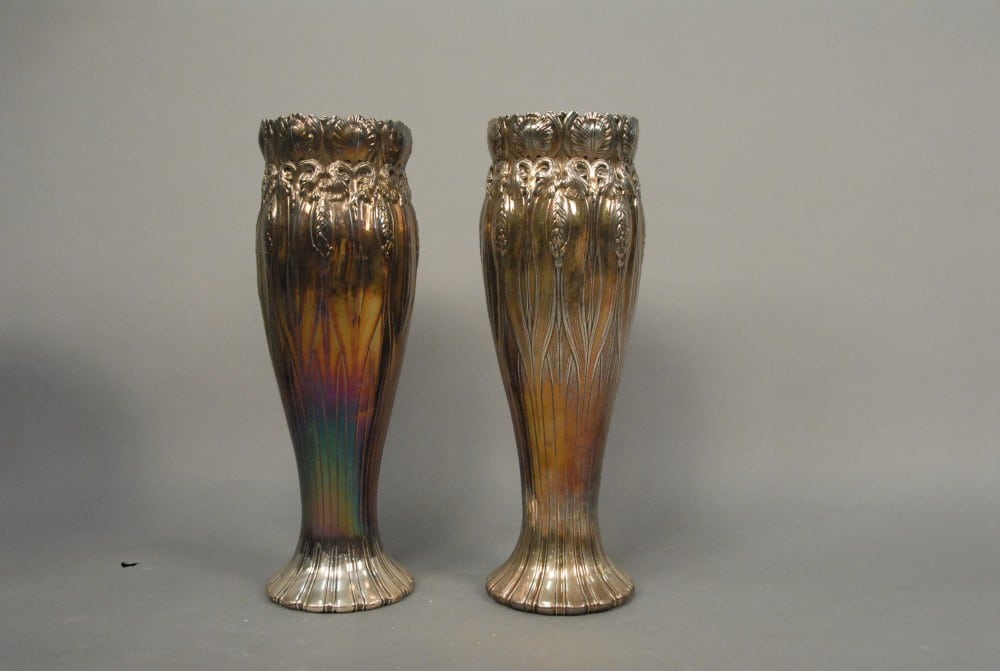 Pair of Tiffany vases