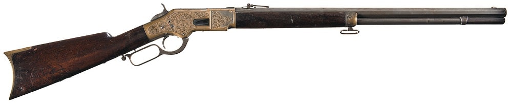 Gavels ‘N Paddles: Winchester 1866 rifle, $25,875, Rock Island