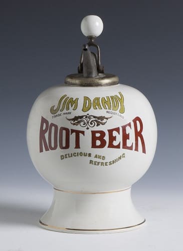 Gavels 'N Paddles: Antique root beer dispenser, $35,650, Cottone Auctions