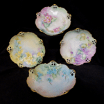 Parlor painted dishes