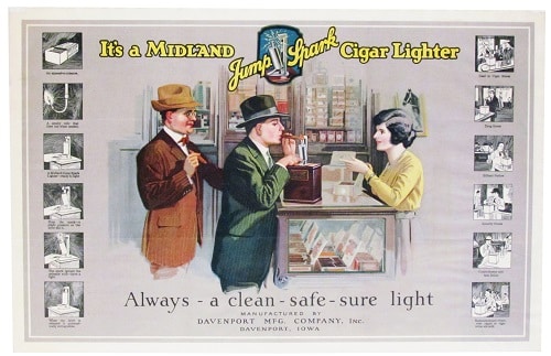 Cigar Tip Cutters and Lighters of the Late 19th Century and Early 20th Century