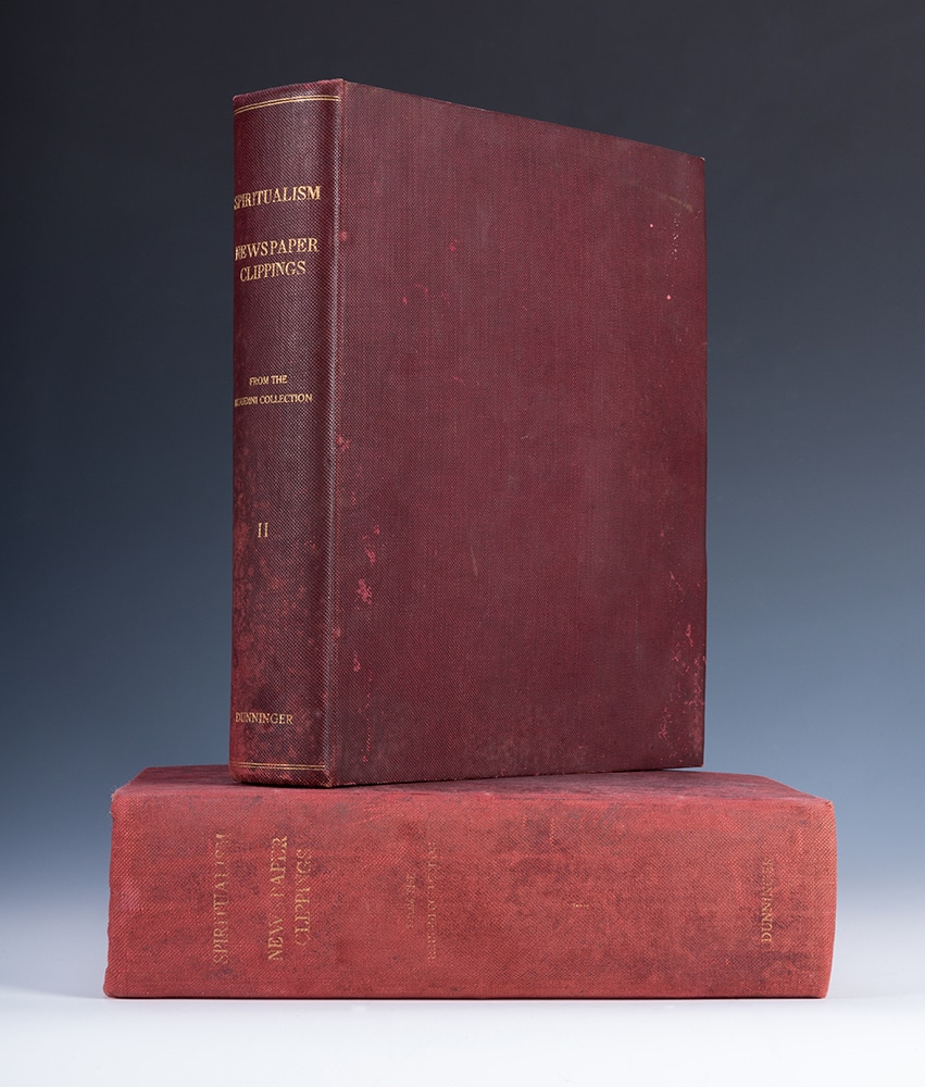 Gavels 'n' Paddles: Harry Houdini scrapbook, $66,000, Potter & Potter