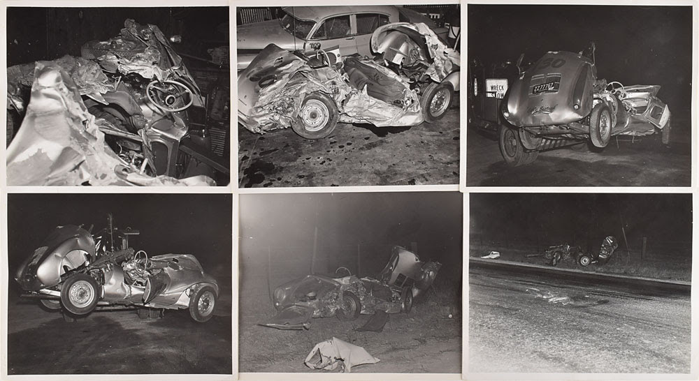 Gavels 'n' Paddles: James Dean crash photos, $22,498, RR Auction