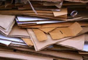 Recycled cardboard