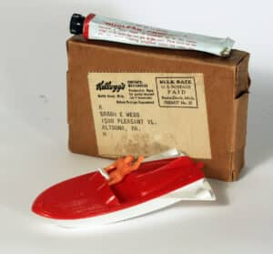 A superb Chris Craft model from Kellogg’s.