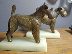brass dogs