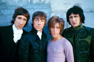 Pete Townshend, Keith Moon, Roger Daltrey, and John Entwistle
of The Who in 1967.