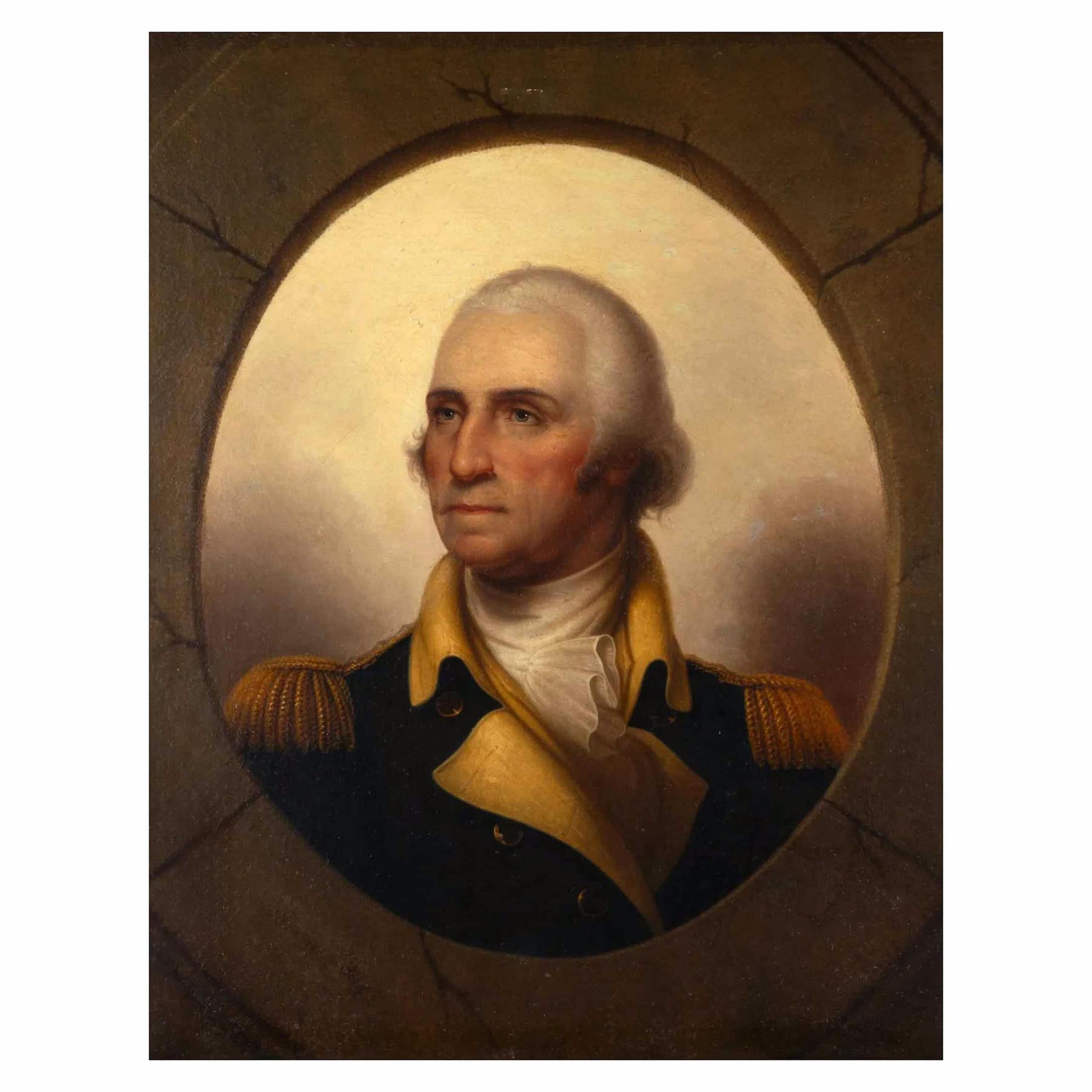 Washington portrait by Peale