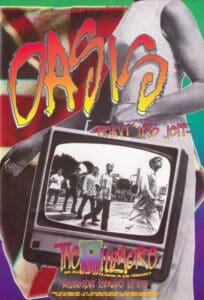 1995 Oasis concert poster.