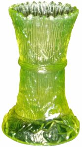 1893 souvenir green toothpick holder